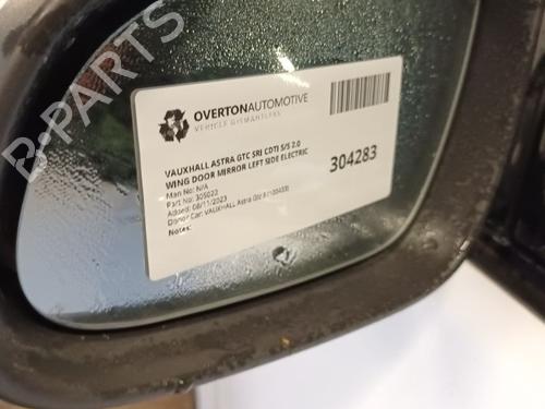 Außenspiegel links VAUXHALL ASTRA Mk VI (J) GTC (P10) 2.0 CDTi | BP29653441C26 