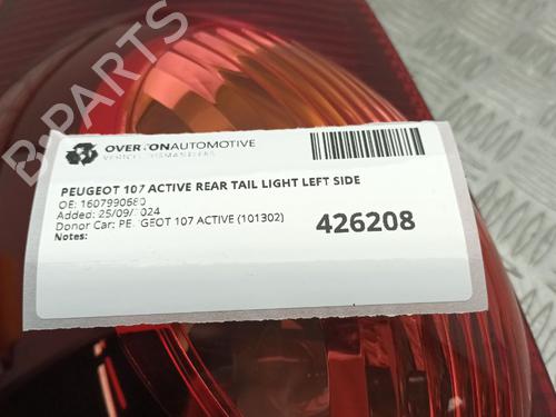 Left taillight PEUGEOT 107 (PM_, PN_) 1.0 | BP29666749C34
