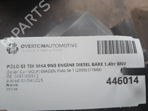 Engine VW POLO IV (9N_, 9A_) 1.9 TDI | BP29674492M1