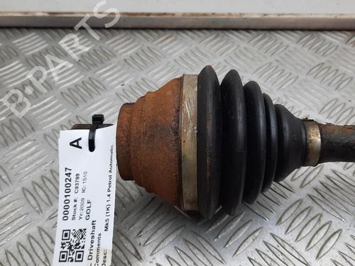 Left front driveshaft VW GOLF VI (5K1) 1.4 TSI | BP29648161M38