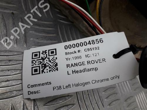 Left headlight LAND ROVER RANGE ROVER II (P38A) 4.6 4x4 | BP29645478C28