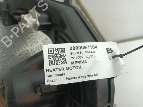Heater blower motor VAUXHALL MERIVA Mk II (B) (S10) 1.3 CDTi | BP29648105M62