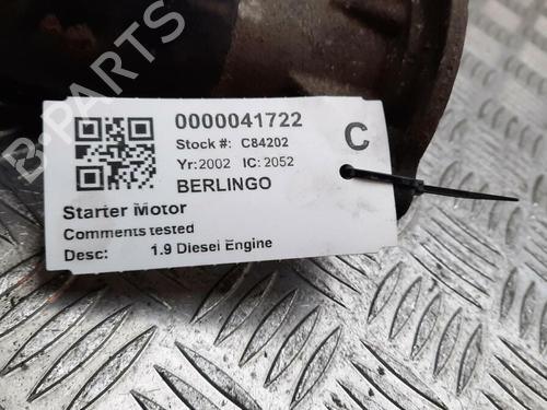 Starter CITROËN BERLINGO / BERLINGO FIRST MPV (MF_, GJK_, GFK_) 1.9 D (MFWJZ) | BP29646690M8