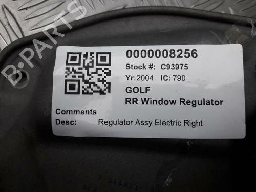 Rear right window mechanism VW GOLF V (1K1) 2.0 TDI 16V | BP29645761C25