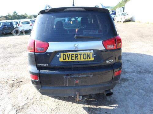 Left rear door PEUGEOT 4007 (VU_, VV_) 2.2 HDi | BP29671470C4