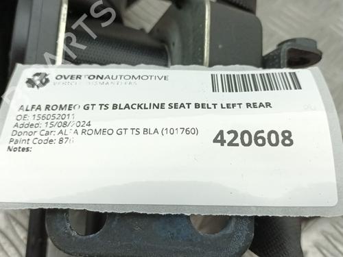 Rear left seatbelt ALFA ROMEO GT (937_) 1.8 TS (937CXR1A) | BP29665630I29 