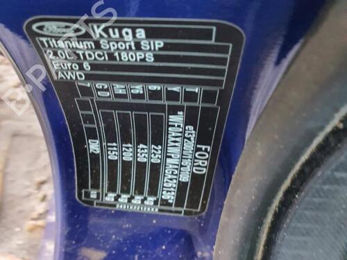 Venstre bremsekaliber bag FORD KUGA II (DM2) 2.0 TDCi 4x4 | BP29650221M107 