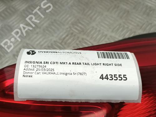 Right taillight VAUXHALL INSIGNIA Mk I (A) Hatchback (G09) 1.6 | BP29673798C35