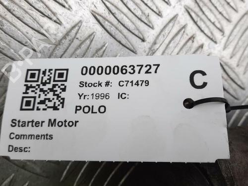 Starter VW POLO III (6N1) 64 1.9 SDI | BP29647291M8 