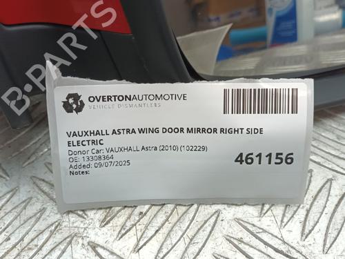 Right mirror VAUXHALL ASTRA Mk V (H) Sport Hatch (A04) 2.0 VXR (L08) | BP29681612C27 