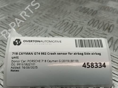 ECU airbags PORSCHE 718 CAYMAN (982) 4.0 GT4 (982810, 982811) | BP29680244M53 