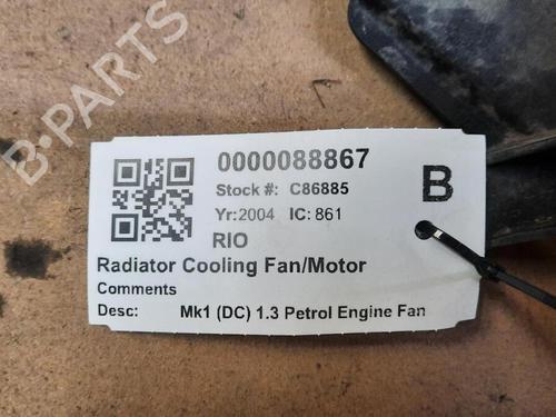 Lüfter KIA RIO I Hatchback (DC) 1.3 | BP29647997M128 