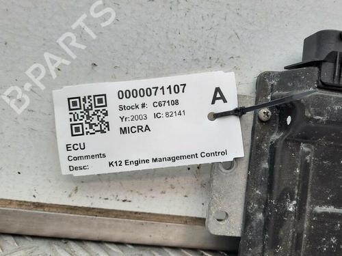 Engine control unit (ECU) NISSAN MICRA III (K12) 1.0 16V (K12) | BP29647546M57 