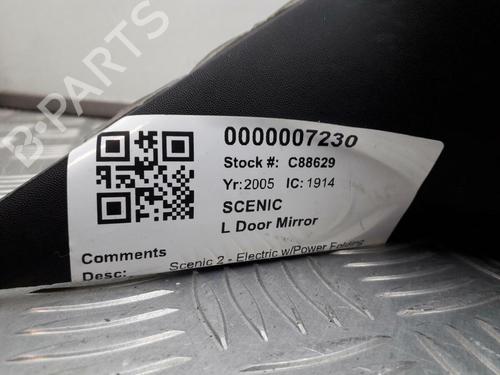 Left mirror RENAULT SCÉNIC II (JM0/1_) 1.5 dCi (JM0F) | BP29645649C26