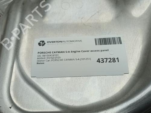 Upper protection PORSCHE CAYMAN (981) 2.7 | BP29670822M93