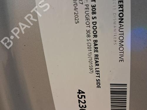 Left rear door PEUGEOT 308 I (4A_, 4C_) 1.6 BioFlex | BP29678028C4 