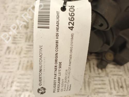 Left headlight PEUGEOT PARTNER MPV (5_, G_) 1.6 HDi 75 | BP29666864C28 