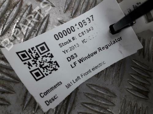 Front left window mechanism CITROËN DS3 (SA_) 1.6 Racing | BP29646082C22