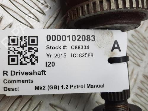 Right front driveshaft HYUNDAI i20 II (GB, IB) 1.2 | BP29648176M39 
