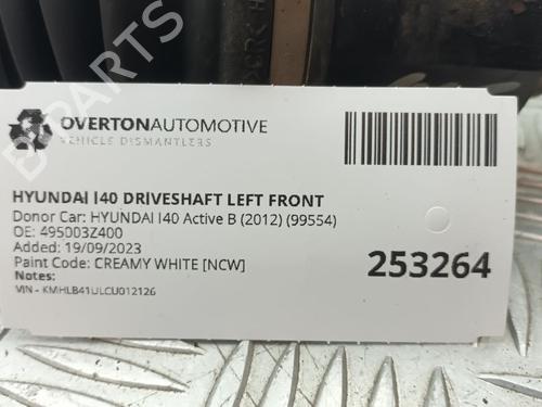 Left front driveshaft HYUNDAI i40 I (VF) 1.7 CRDI | BP29651872M38 