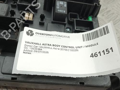 Electronic module VAUXHALL ASTRA Mk V (H) Sport Hatch (A04) 2.0 VXR (L08) | BP29681607M83
