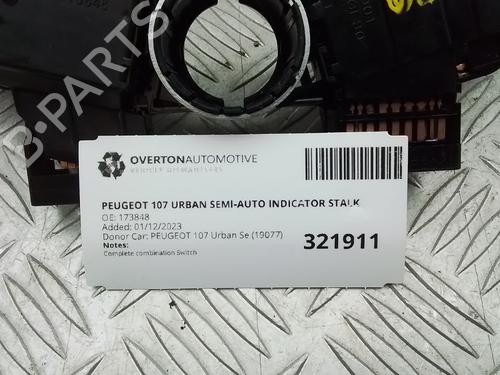 Steering column stalk PEUGEOT 107 (PM_, PN_) 1.0 | BP29654621I23 