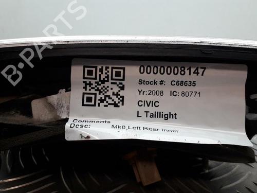Left taillight HONDA CIVIC VIII Hatchback (FN, FK) 2.2 CTDi (FK3) | BP29645754C34
