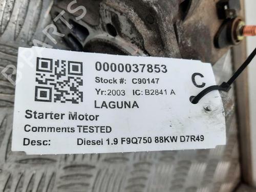 Starter RENAULT LAGUNA II (BG0/1_) 1.9 dCi (BG08, BG0G) | BP29646553M8 