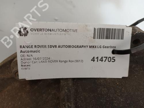 Gearbox LAND ROVER RANGE ROVER IV (L405) 4.4 SDV8 4x4 | BP29663767M3
