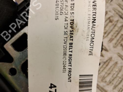 Front right seatbelt AUDI A4 B7 (8EC) 2.0 TFSI | BP31748338I25 - Image 4