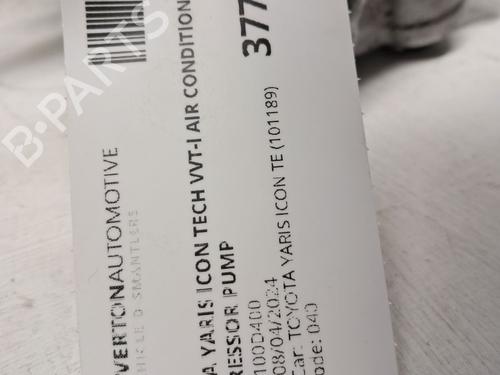 AC compressor TOYOTA YARIS (_P13_) 1.5 (NSP131_) | BP29659164M34