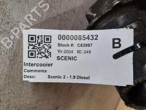 Intercooler RENAULT GRAND SCÉNIC II (JM0/1_) 1.9 dCi (JM0G, JM12, JM1G, JM2C) | BP29647915M30 