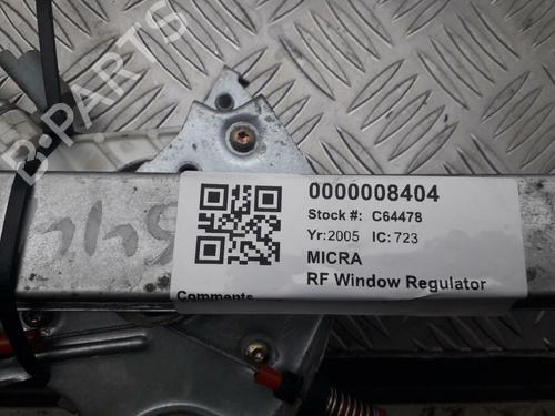 Front right window mechanism NISSAN MICRA III (K12) 1.0 16V (K12) | BP29645892C23