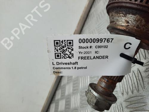 Left front driveshaft LAND ROVER FREELANDER I (L314) 1.8 16V 4x4 | BP29648142M38 