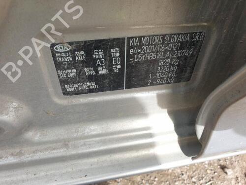Rear left seatbelt KIA CEE'D SW (ED) 1.4 CVVT | BP29649105I29