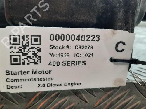 Starter ROVER 400 II Hatchback (RT) 420 D | BP29646618M8 