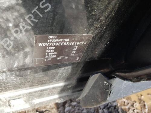 ECU airbags VAUXHALL CROSSLAND X / CROSSLAND (P17) 1.2 (75) | BP29664125M53 