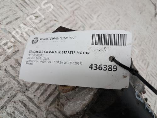 Anlasser VAUXHALL CORSA Mk III (D) (S07) 1.0 (L08) | BP29670486M8 