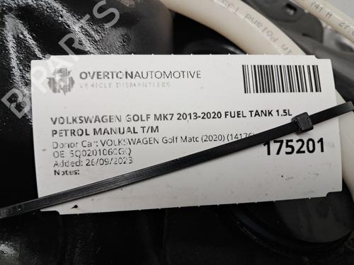 Fuel tank VW GOLF VII (5G1, BQ1, BE1, BE2) 1.5 TSI | BP29649648C62 