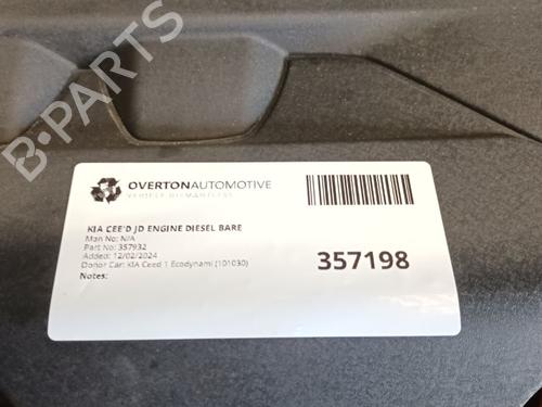Engine KIA CEE'D (JD) 1.6 CRDi 128 | BP29657813M1