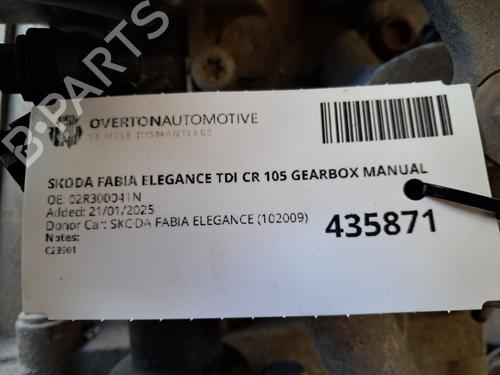 Gearbox SKODA FABIA II Combi (545) 1.6 TDI | BP29670270M3