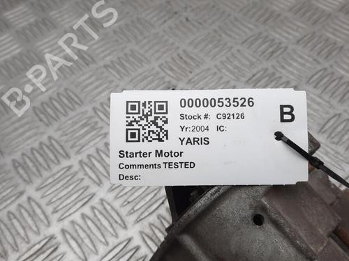 Starter TOYOTA YARIS (_P1_) 1.3 (NCP10, SCP12_) | BP29647088M8