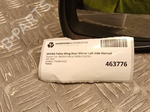 Left mirror SKODA FABIA II (542) 1.2 | BP29683205C26 