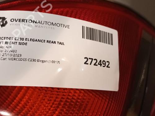 Right taillight MERCEDES-BENZ C-CLASS (W202) C 230 (202.023) | BP29653021C35
