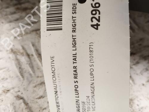 Right taillight VW LUPO I (6X1, 6E1) 1.4 16V | BP29667727C35 