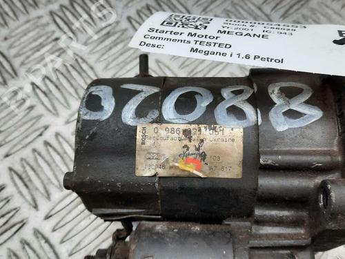 Starter RENAULT MEGANE I (BA0/1_) 1.6 16V (BA04, BA0B, BA11, BA1J, BA16, BA19, BA1K, BA1V,... | BP29647102M8