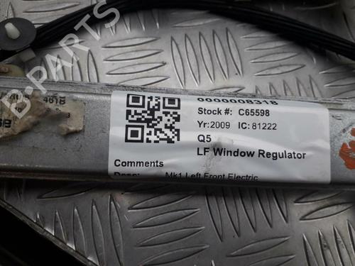 Front left window mechanism AUDI Q5 (8RB) 2.0 TFSI hybrid quattro | BP29645887C22