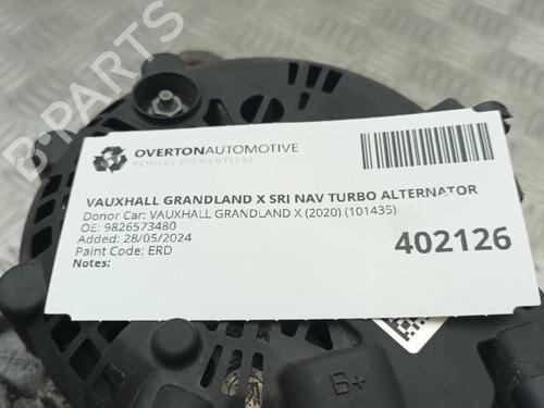 Alternator VAUXHALL GRANDLAND X / GRANDLAND (A18) 1.2 Turbo (75) | BP29687467M7 