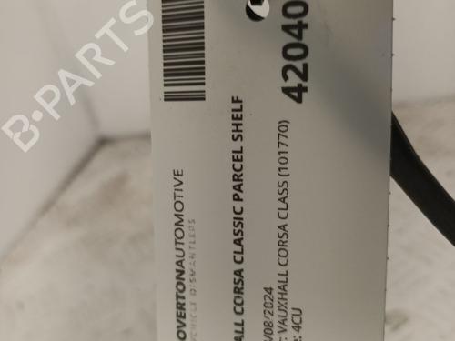 Rear parcel shelf VAUXHALL CORSA Mk II (C) (X01) 1.0 12V (F08, F68) | BP29665567C85