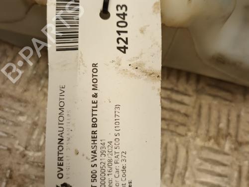 Windscreen washer tank FIAT 500 (312_) 1.2 (312AXA1A) | BP29665708C113 